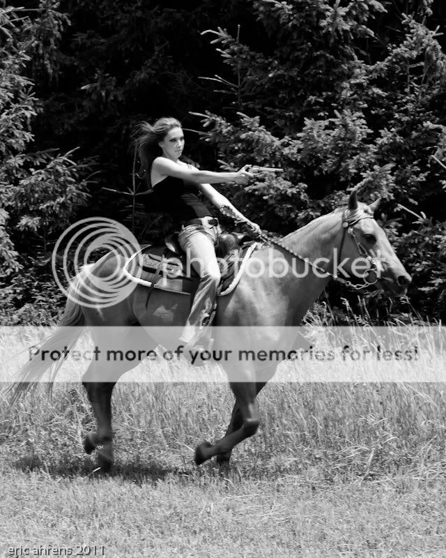 Photoshoot with guns & horses The Horse Forum