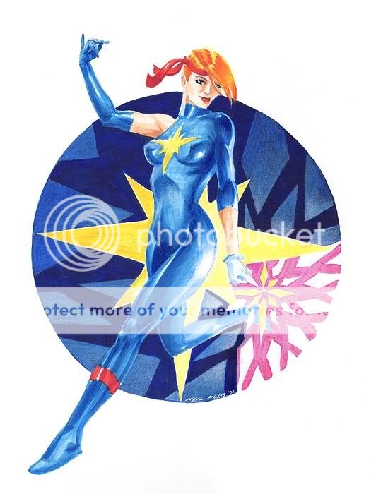 Chicas de Marvel Comics: Dazzler Chicas de Marvel Comics: Dazzler