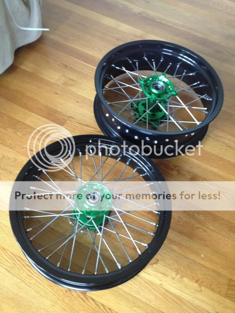 kx450f supermoto wheels