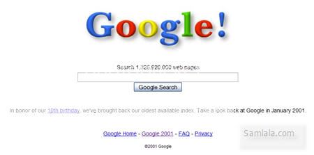 Google 2001