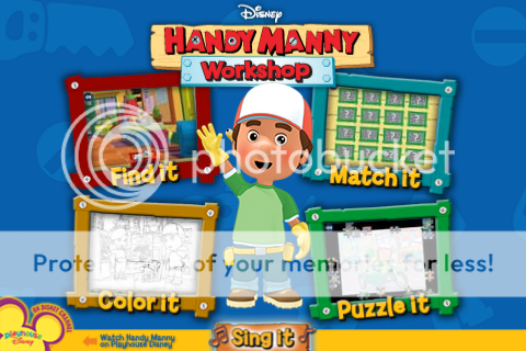 Handy Manny Workshop App