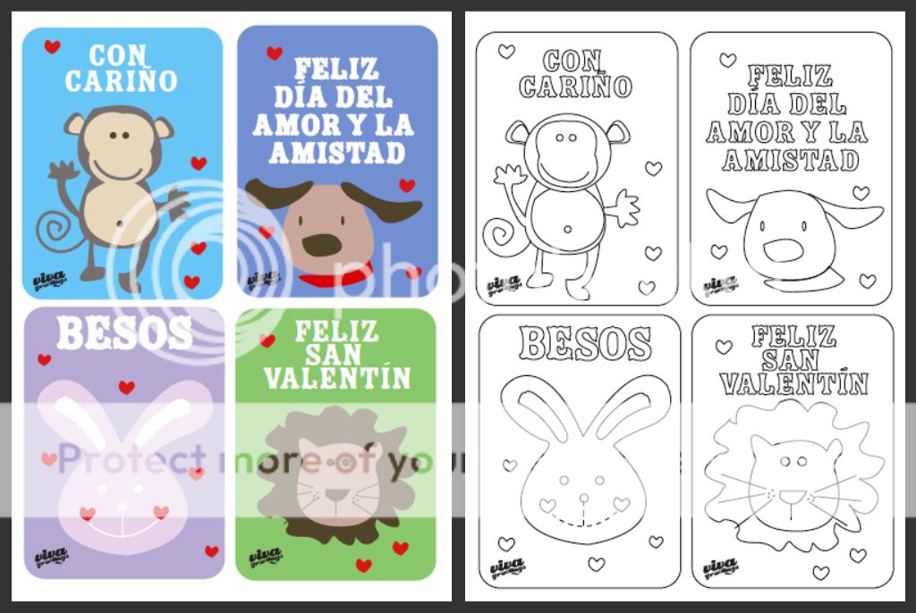 Valentine's Day Cards in Spanish for Your Niños!