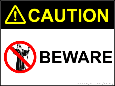 What would an international warning sign for magic look like ...