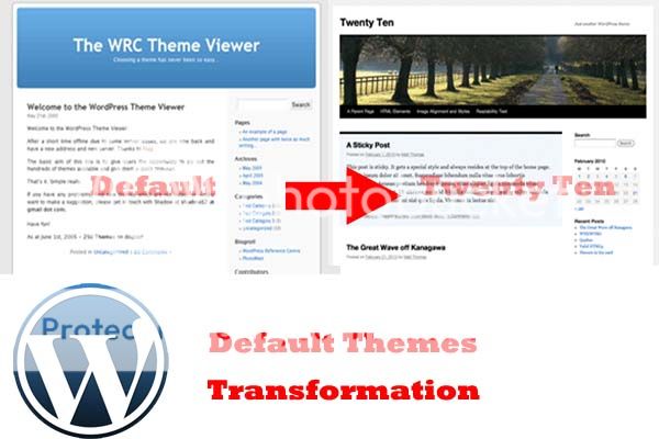 Wordpress 3.0 Themes, WordPress 3.0, WordPress 3.0 RC1